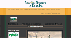 Desktop Screenshot of greenfieldspreading.com